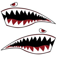  De Requin Autocollant Bateau