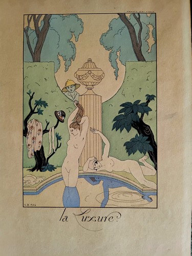 Georges barbier luxure - georges, la