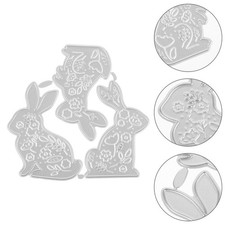  Scrapbooking bricolage Die pâques métal découpé découpe pochoir découpé pour