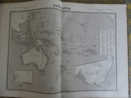 Carte issue atlas geographie