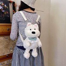 Sac à dos en peluche pour