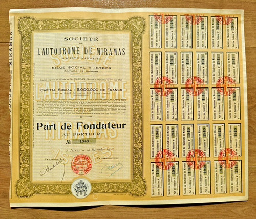 Part fondateur ancienne - part, de