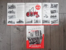 RARE – Catalogue Mc CORMICK INTERNATIONAL – FARMALL SUPER FC-C