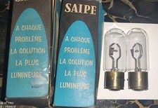 2 Lampes  saipe H - B21S  pour