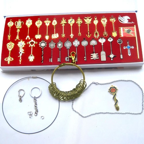 Fairy tail 29pcs - keys, set
