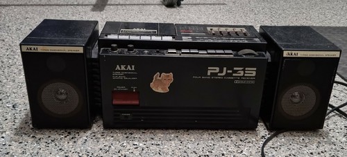 Akai boombox portable - akai,