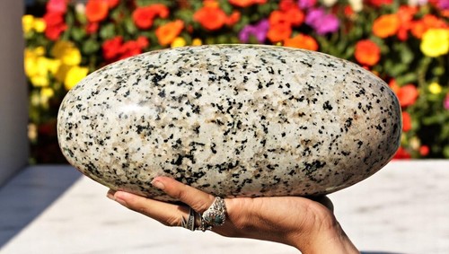 Grand lingam décoratif - , de