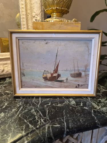 Tableau huile sur - huile, panneau