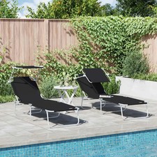 Chaise Longue Pliable avec