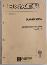 Manuel PEUGEOT Boxer boite de