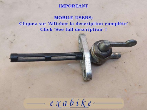 Robinet essence pour sherco - robinet,