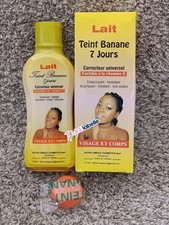 LAIT TEINT BANANE 7 JOURS EFFICACEUR DES TÂCHES SANS BOUTONS SANS VERGETURES 