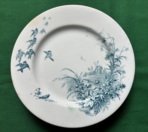 Faïence gien xix ème - gien,