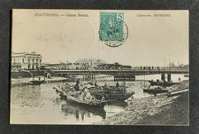 Indochine 1905 CAD Mon-Cay Card Haïphong Canal Bonal Cover