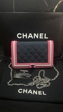 Chanel Boy WOC Denim Blue Pink Limited Edition – Authenticity Card
