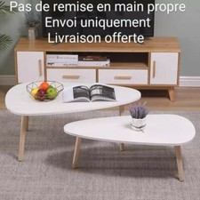 Tables basses ovales - tables,