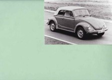 photo de presse / press photo original VW Käfer / Coccinelle 1303 Cabriolet 1975