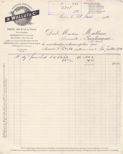 Paris fabricant wallut 1902 - fabricant,