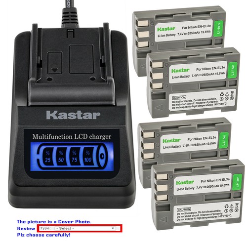 Kastar battery lcd quick - lcd,