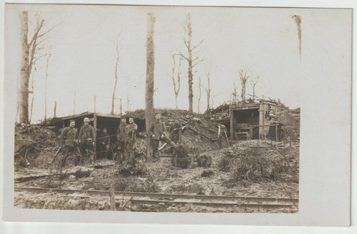 Carte photo abris allemand - photo, en