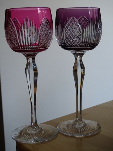 Anciens verres vin - a,