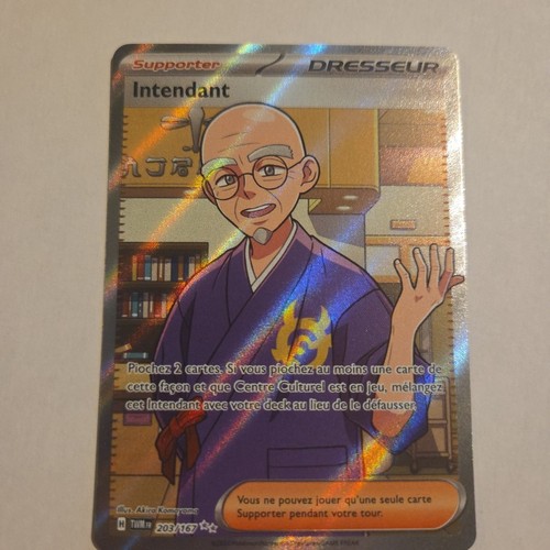 Carte pokémon intendant - carte, fr-