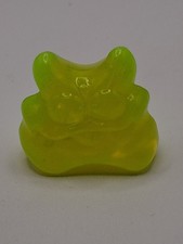 Original Jojo's # 8  Luke Translucide Jaune Citron Fluo  Rare Laor Toys Osselet 