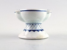 Tranquebar, rare chandelier en faïence.