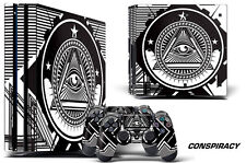 Peau Decal Emballage Pour PS4 Pro PLAYSTATION 4 Console + Manette Stickers Cspy