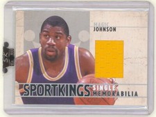 MAGIC JOHNSON***MINT GAME-USED