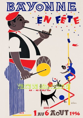 Bayonne les fêtes de 1956 - les,