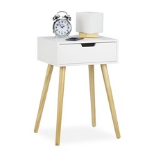 Table de chevet blanche petit