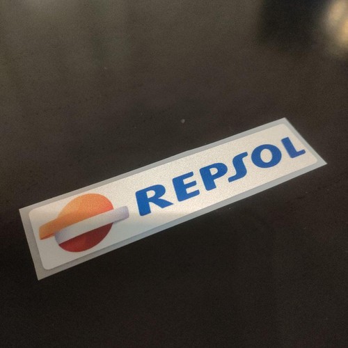 Repsol logo reflective sticker - logo,
