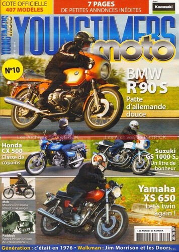 Youngtimers moto yamaha xs - youngtimers,