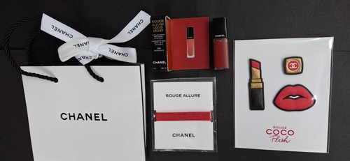 Chanel lot miniatures - lot, rouge