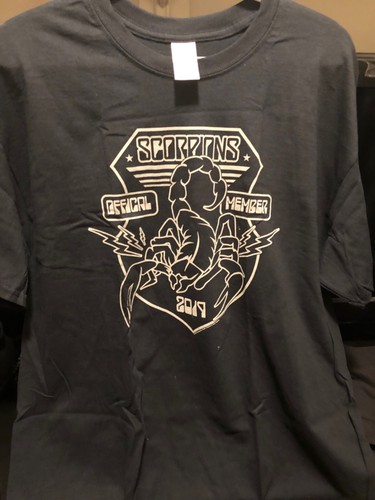 Scorpions fan club shirt - scorpions,