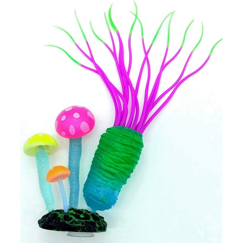 Décoration aquarium fluo - décoration,
