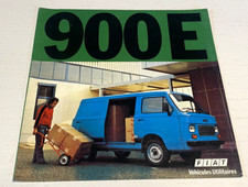 Brochure de Vente FIAT Fourgon 900 E -  Non Datée - Bel Etat.