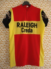 Maillot Cycliste vintage TI Raleigh Creda 80'S Acrylique jersey - 5 / XL