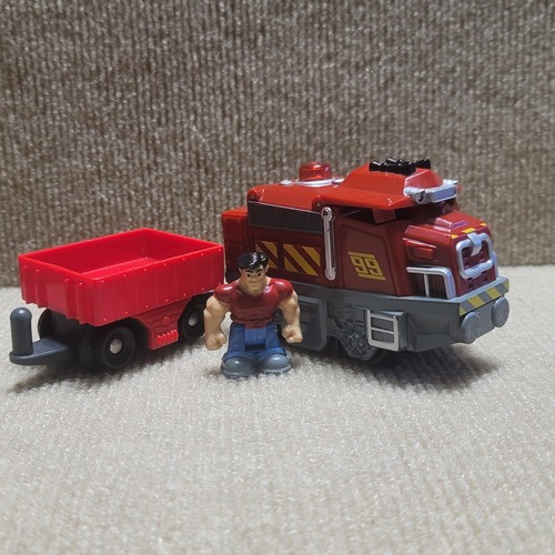 Geotrax train bull bruno - train,