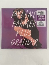 Mylène FARMER CD Plus Grandir Best Of 1986-1996 2 CD,1 DVD EDITION LIMITÉE NEUF