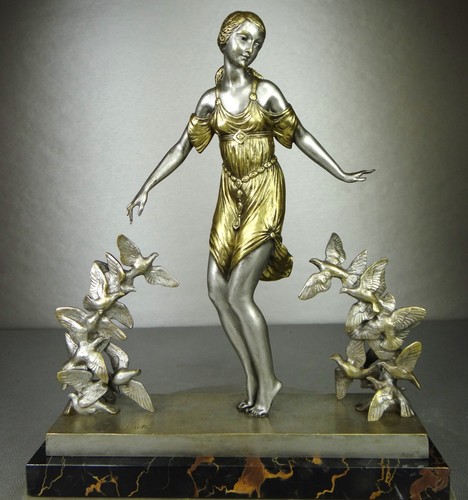 1920 1930 josselin - josselin, statue