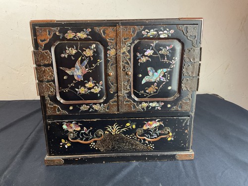 Ancien cabinet voyage - cabinet, en