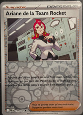 Carte Pokémon Ariane de la Team Rocket 171/182 REVERSE DRI EV10 FR NEUVE