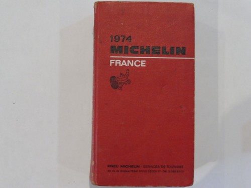 Ancien guide michelin 1974 - ancien,