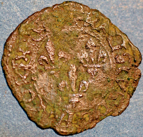 France medieval coin - blanc, or