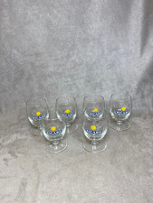 Lot de 6 verres ballon RICARD vintage publicitaires | Made in France Années 1960