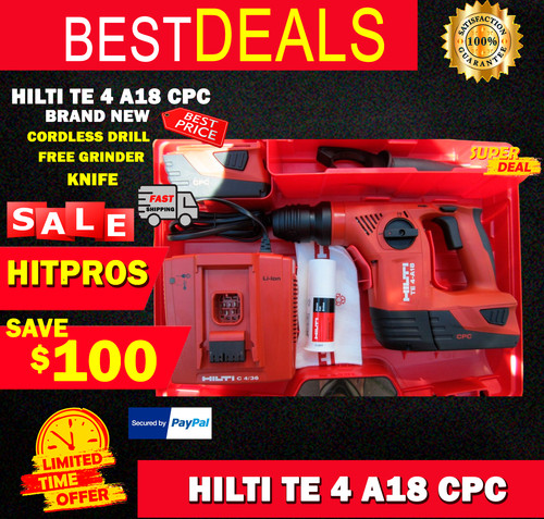 Hilti a18 cpc cordless - hilti,
