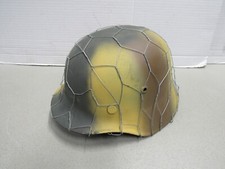 WW2 German M35 Camo Helmet