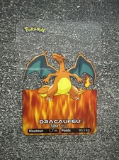 CARTE POKÉMON LAMINCARDS / TRANSPARENTE - #006 DRACAUFEU FR